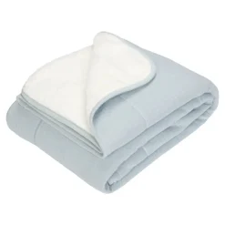 Little Dutch Wiegdekens^Wiegdeken Pure Soft Blue