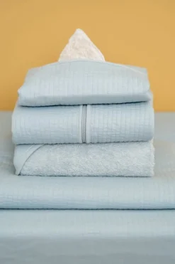 Little Dutch Wiegdekens^Wiegdeken Pure Soft Blue