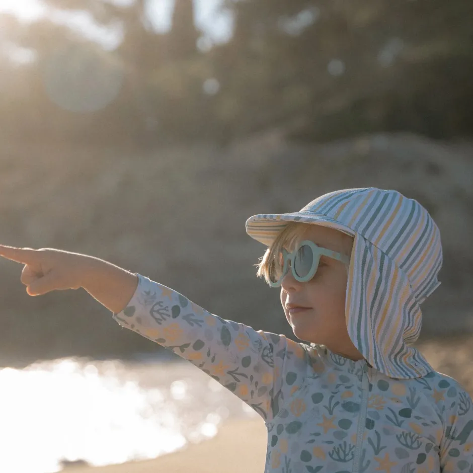 Little Dutch Zwemkleding|Jongens Kleding^Zwempet - Meerkleurig - Seashells and Stripes - Gestreept
