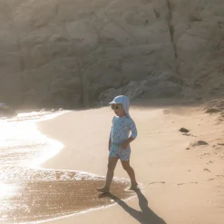 Little Dutch Zwemkleding|Jongens Kleding^Zwempet - Meerkleurig - Seashells and Stripes - Gestreept