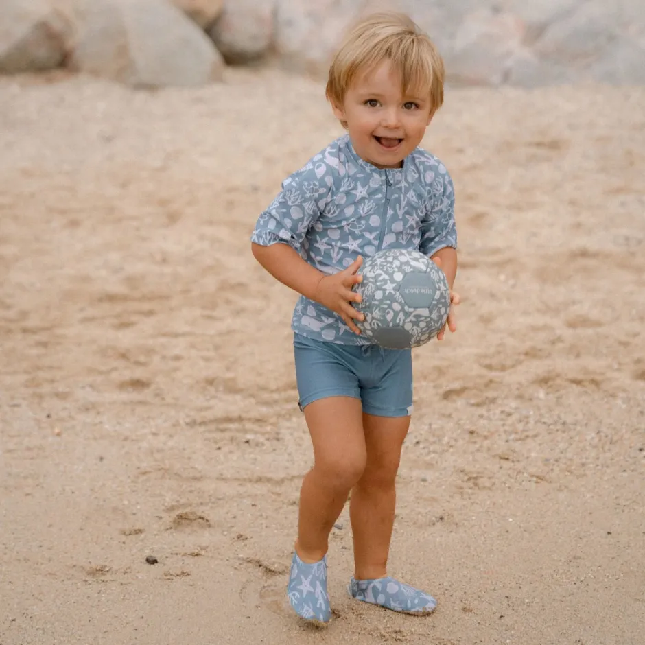 Little Dutch Zwemkleding|Jongens Kleding^Zwemshirt korte mouw - Lichtblauw - Sea Life