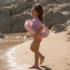 Little Dutch Zwemkleding|Meisjes Kleding^Zwemshirt korte mouw - Meerkleurig - Ocean Treasures