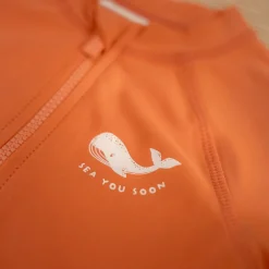 Little Dutch Zwemkleding|Jongens Kleding^Zwemshirt korte mouw - Rood - Sea Life