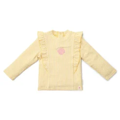 Little Dutch Zwemkleding|Meisjes Kleding^Zwemshirt lange mouw - Geel - Ocean Treasures
