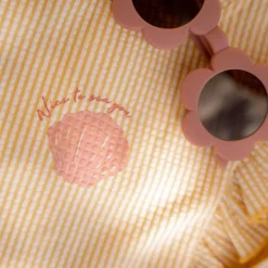 Little Dutch Zwemkleding|Meisjes Kleding^Zwemshirt lange mouw - Geel - Ocean Treasures