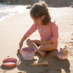 Little Dutch Zwemkleding|Meisjes Kleding^Zwemshirt lange mouw - Roze - Ocean Treasures